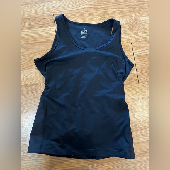 Tommie Copper Lower Back Support Tank Womens 2XL Black Copper Znergy Compression - Picture 5 of 9